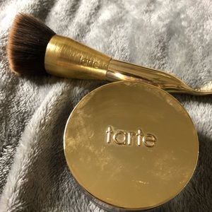 TARTE foundation and foundation brush